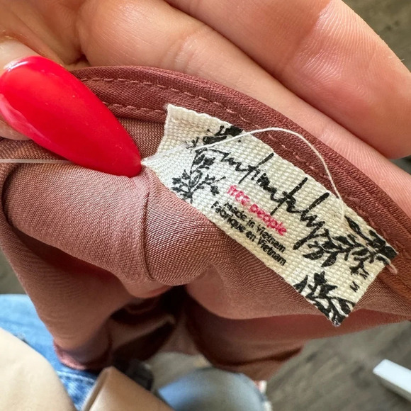 Free People Be My Mini Slip Dress in Wind Blush - Picture 5 of 5